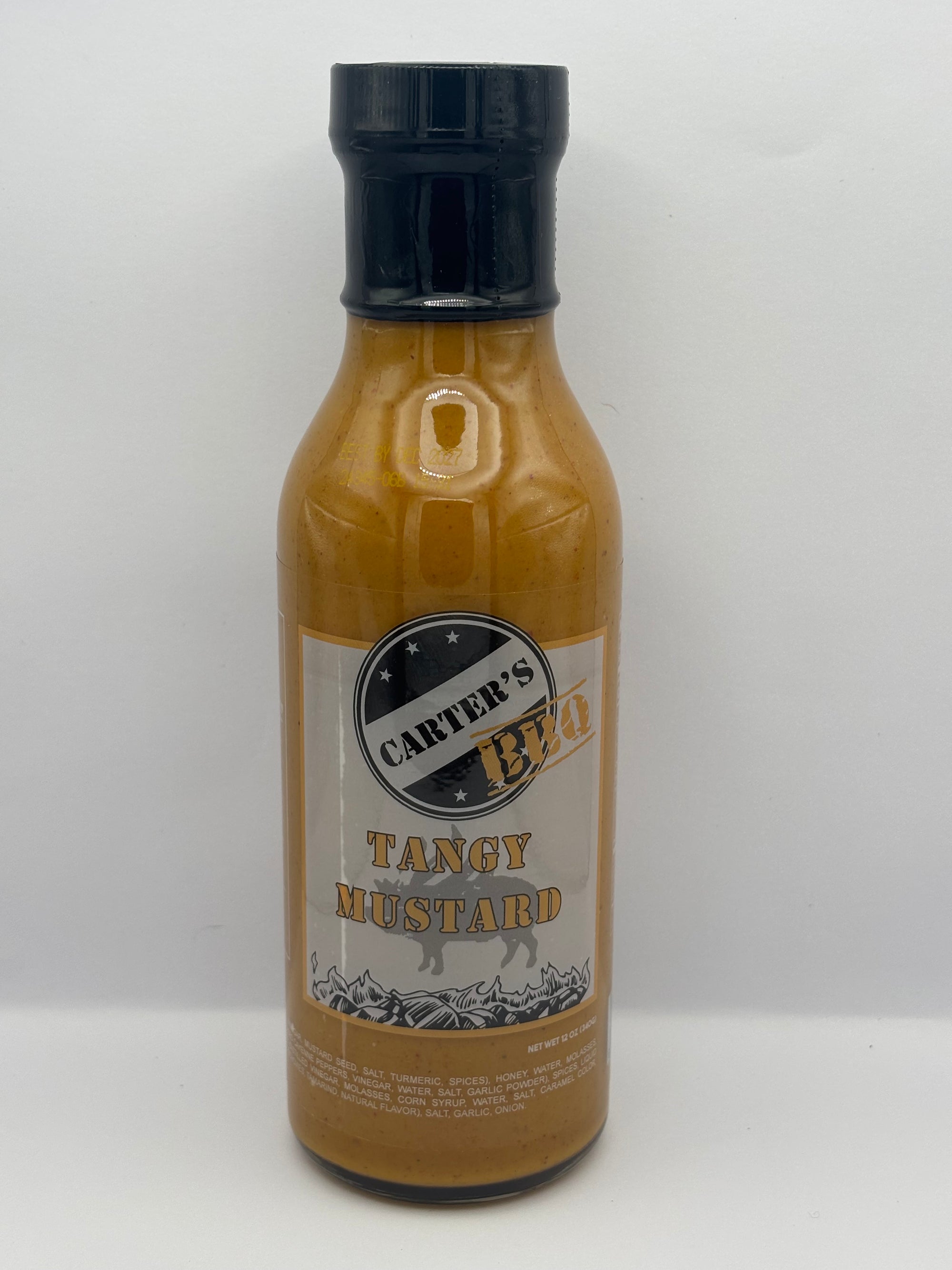 12oz Carter’s Tangy Mustard BBQ Sauce