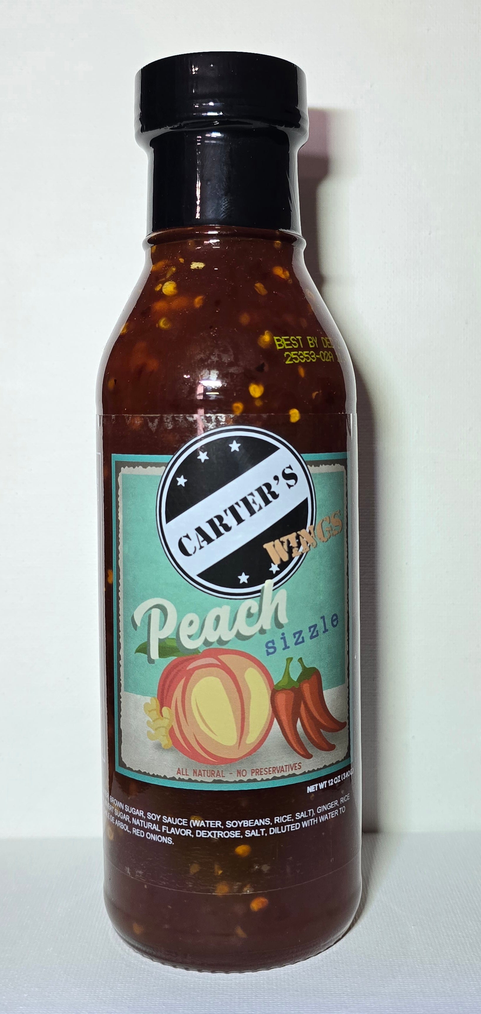12oz Carter's Peach Sizzle
